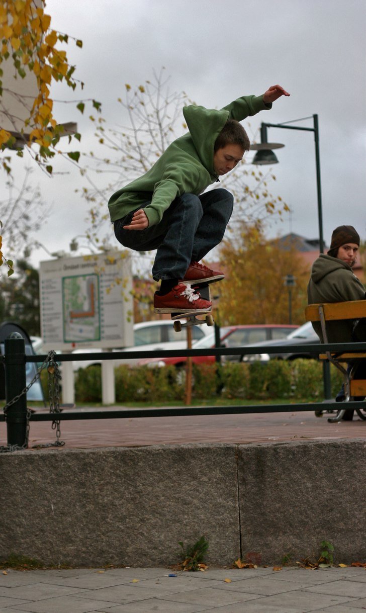 Ollie. Foto: Karl Lundqvist. Åkare: Tobias Sundqvist.