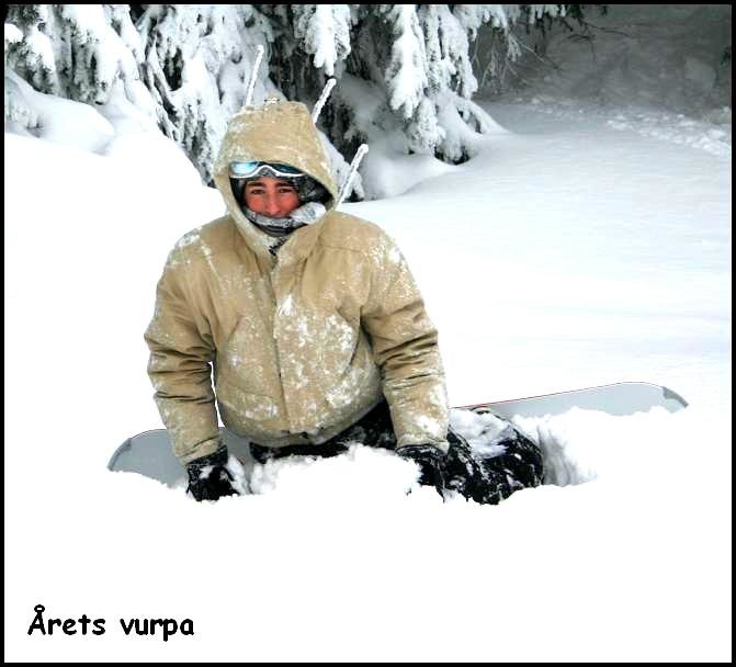 Foto: Jag. Åkare: Min kousin.