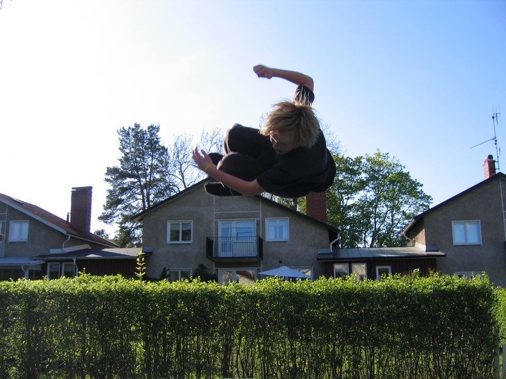 Även här en Bio 5a. Foto: Mamma. Åkare: Max ( jag).