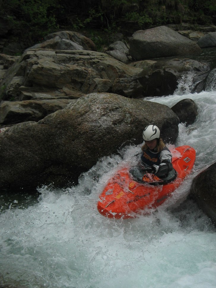 Foto: Tjeckisk paddlare. Åkare: Paddlare: Malin Bergman.