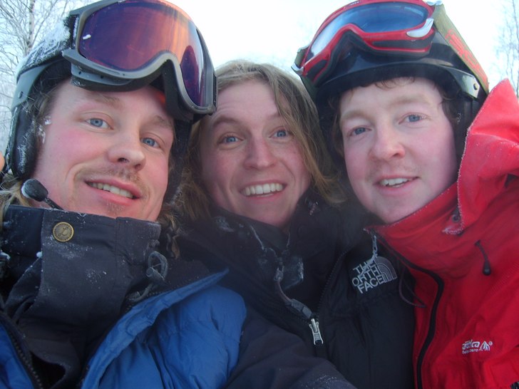Foto: Stefan Lindgren. Åkare: Stefan, André, Magnus.