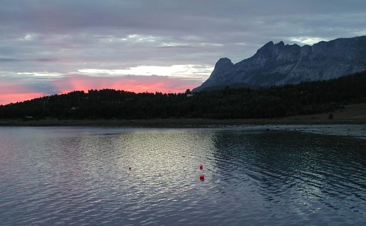 Ett favoritmotiv igen... 
Tilthornet, solnedgång. Foto: Mattias Clarin.