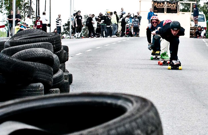 Sigtuna longboard competition. Foto: Andreas Bryngel (jag).