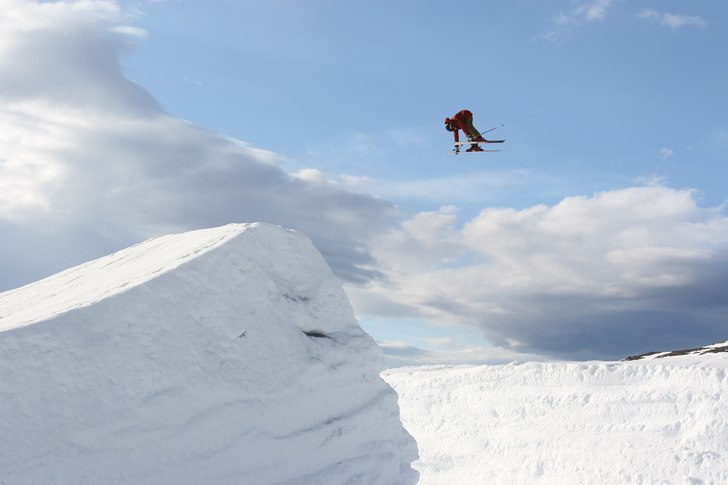 Fotoshoot för Rossignol.. . Foto: Anders gotnell. Åkare: Toffe Mattsson.