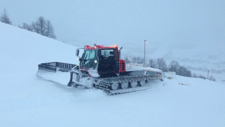 Pudder!
Pudder til knea i Sysendalen idag!.