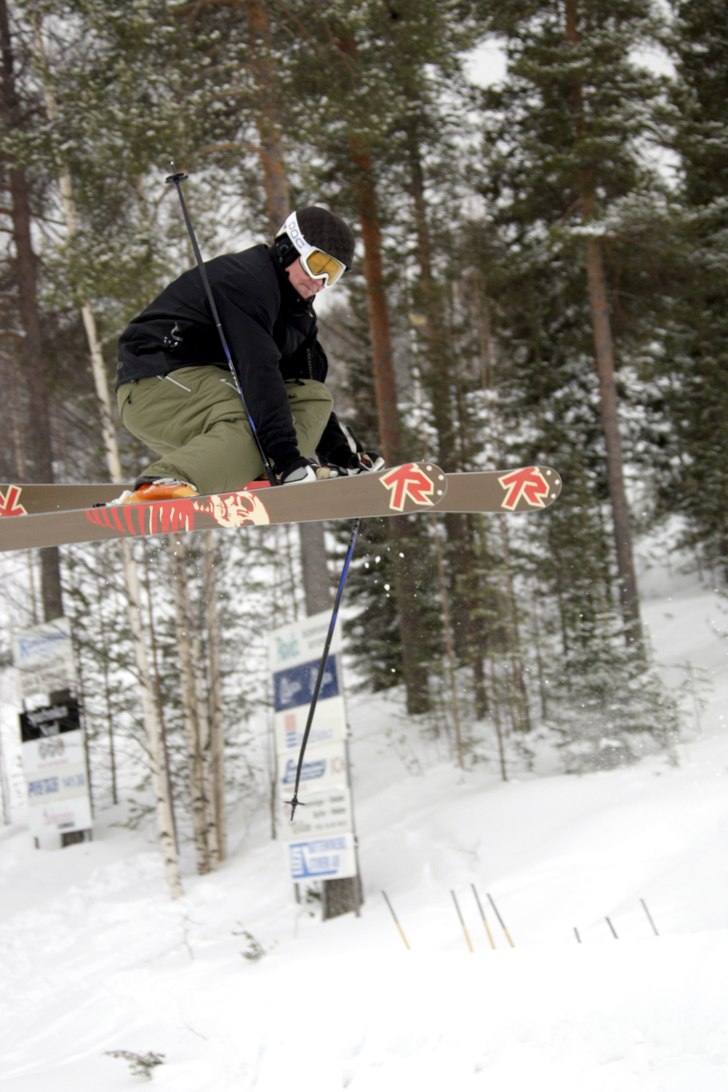 Bara en 3:a med nån grab i bigjumpet. PT var där. Foto: Robert . Åkare: Janne Vikberg.