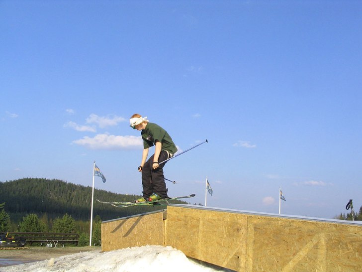 Säsongens sista session i Säfsen. Foto: Johan Söderlund. Åkare: Daniel Söderlund.