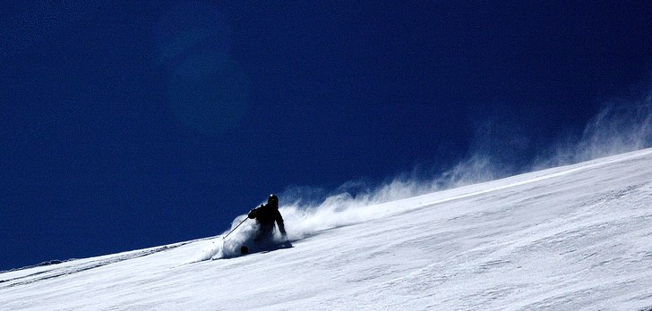 Andreas har bra fart under Telisarna när han läg. Foto: Patrick Södermark. Åkare: Andreas.