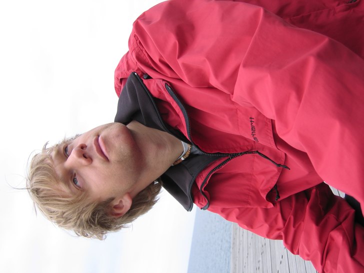 mig själv i egen hög person. Åkare: Stefan Hägnesten.