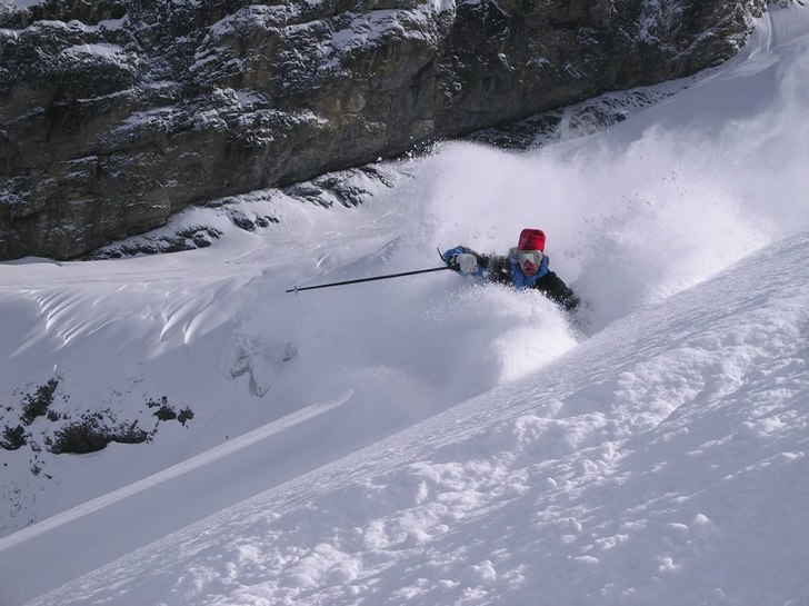 en soft dag i midjepuder. Foto: Jon Wredmark. Åkare: Funke Runnquist.