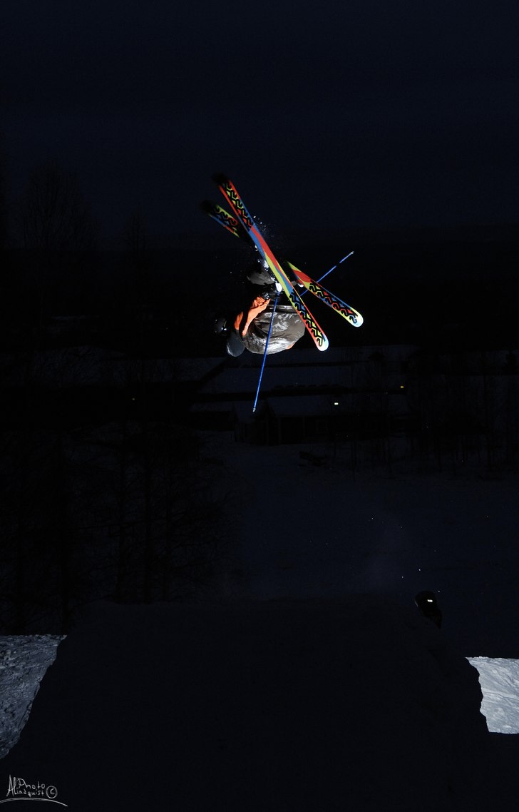 Session @ Valberget. Foto: Jag, Alexander Lindquist. Åkare: Joel Dehnisch.