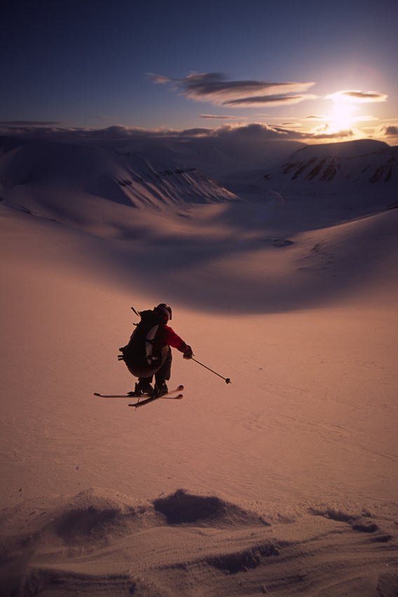 Tomas Bergemalm hittade en sjysst hängdriva att h. Foto: Fredrik Schenholm. Åkare: Tomas Bergemalm.