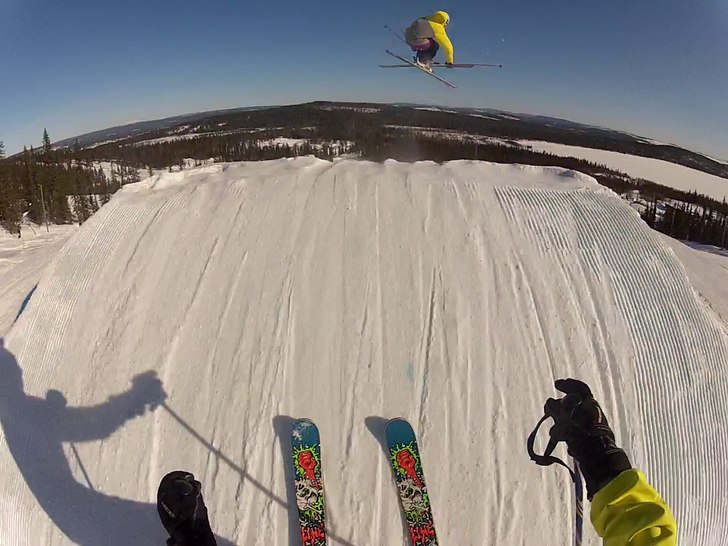 Snurrar en mute 540. Foto: Avve P. Åkare: Jag.