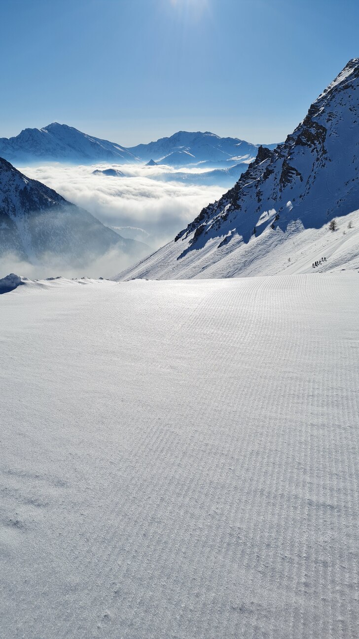 Serre Thibaud i Montgenévre. Foto: Kenneth Elinder.