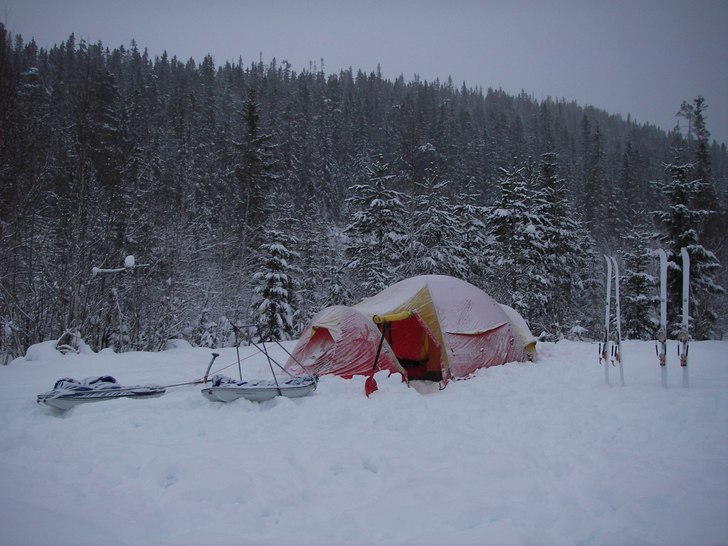 BaseCampför äventyr och stjärnskådning. Foto: Ronnie Magnusson.