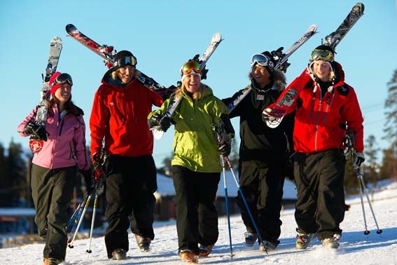 Foto: Bosse Lind. Åkare: Jag, Nora, Helena, Jeppe, Oskar.