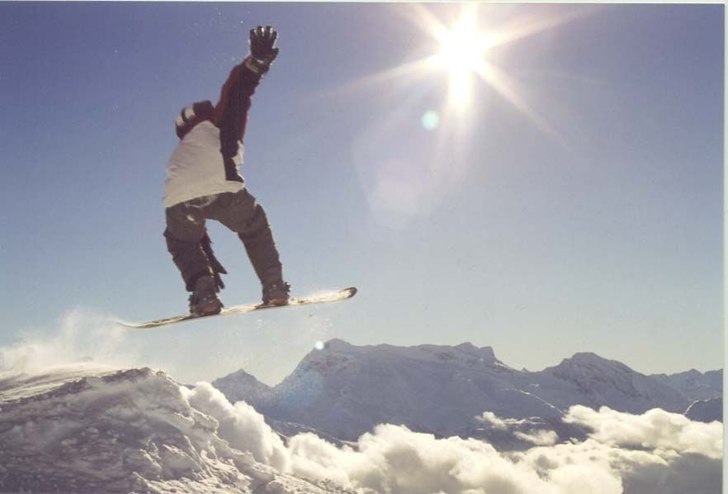 en fin dag i schweiz kan se ut så här.... Foto: jag. Åkare: min bror.