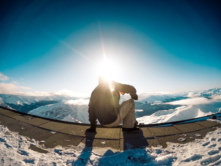 Kevin Bélanger GoPro Parsenn Snowboard @kvnbelang. Foto: Kevin Bélanger. Åkare: Kevin Bélanger.