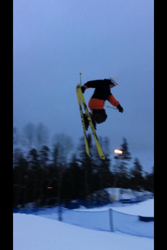 väsjöbacken. Åkare: erik engdahl.