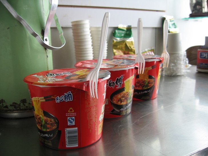 Foto: Jan Stala. Åkare: Expensive and tasty noodles at 2650 m above sea level.