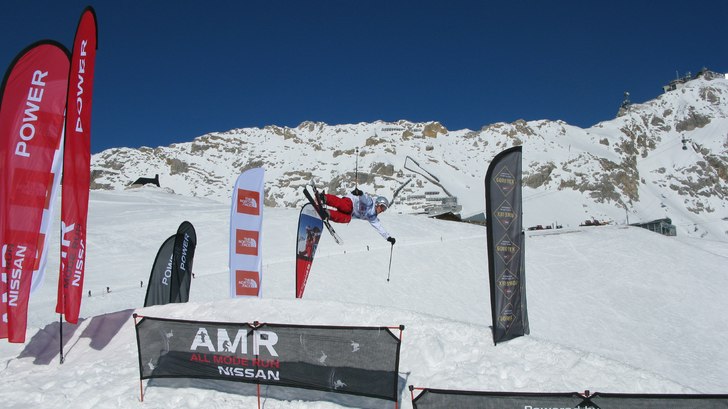 North face skichalleng. Foto: Johan nerlund. Åkare:  tävlande.