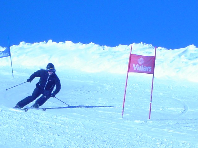 Foto: Min Skid lärare. Åkare: Jag (Gustaf).