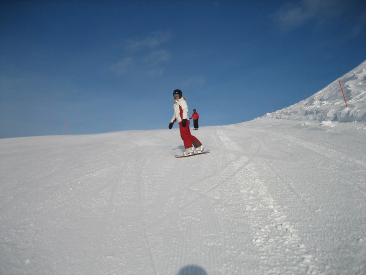 En grym dag i Åre, Pillan rockar i backarna.... Foto: Robert A. Åkare: Pernilla K.