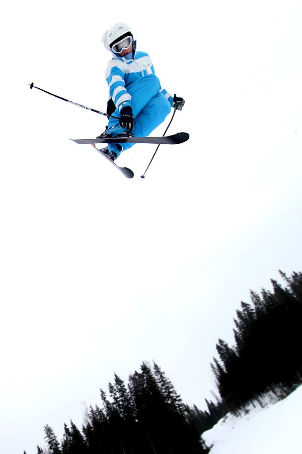 Moyo event i Åsbacken, Big jump finalen.. Foto: Krister Göransson. Åkare: Noname.