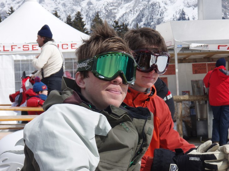 Gogglebränna. Foto: Mats Erlingfors. Åkare: Daniel Erlingfors och Andreas Cardesjö.