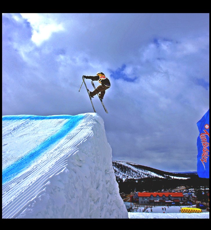 Under Clouetta finalen.. Foto: Rasmus Ekman. Åkare: Sante Tegman.