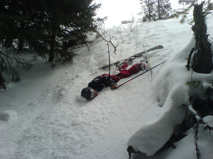Så kan det gå.... Foto: Malin Pehrson. Åkare: Jonas Pehrson.
