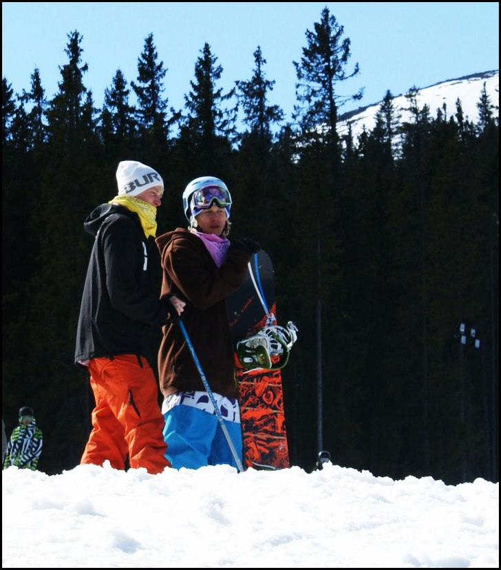 Jag och Jack. Foto: Marie Johansson. Åkare: Ted Johansson.