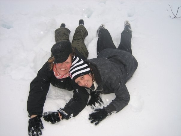 Säsong i Åre 07/08. Foto: Per Persson. Åkare: Malin Hedberg Jonna Persson.