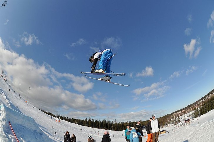 Sooft dag på Jib Academy kvalet i Ume!. Foto: Lennart Nilsson. Åkare: Marcus Petersson.