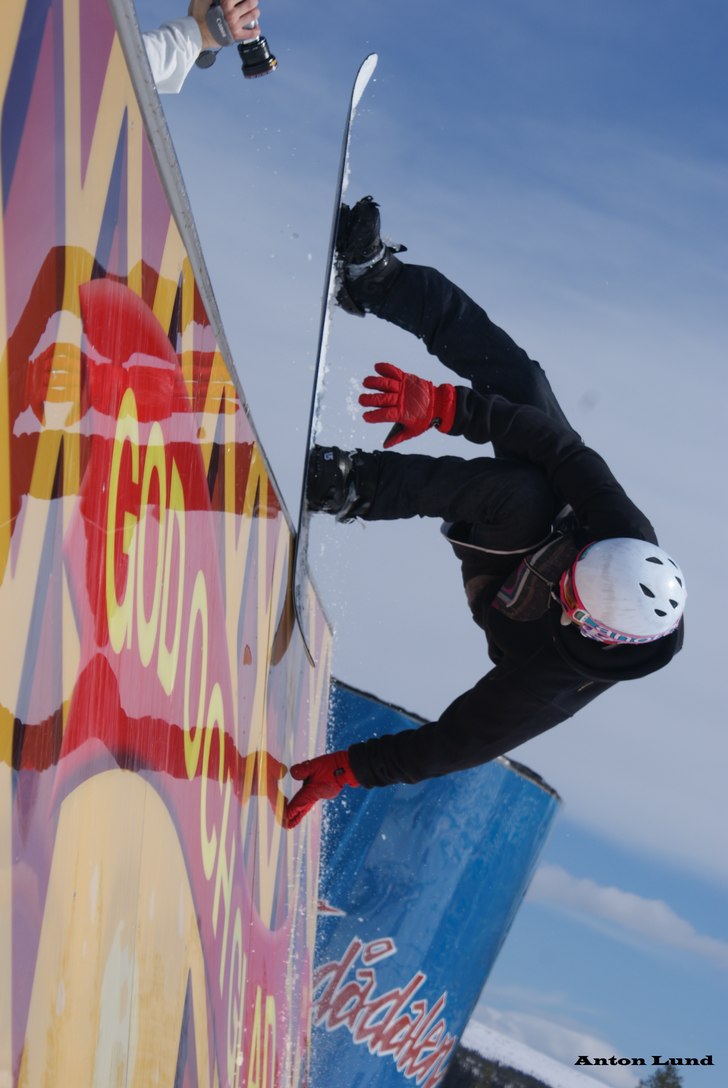 Najs väder! . Foto: ANton Lund. Åkare: Jacob Almers.
