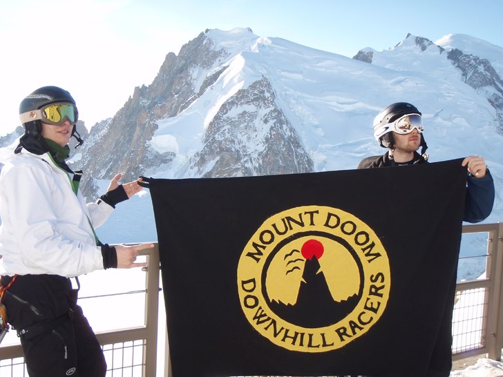 Mount Doom conquers the world!. Foto: Emil Modig. Åkare: Johan Lundbäck & Mats Norlen.