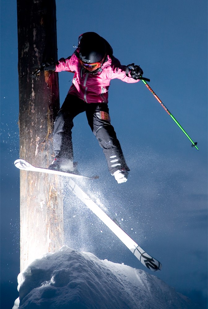 Testade pole-jib, sumpade första, klarade andra o. Foto: Jörgen Nilsson. Åkare: Eric Norrlander.