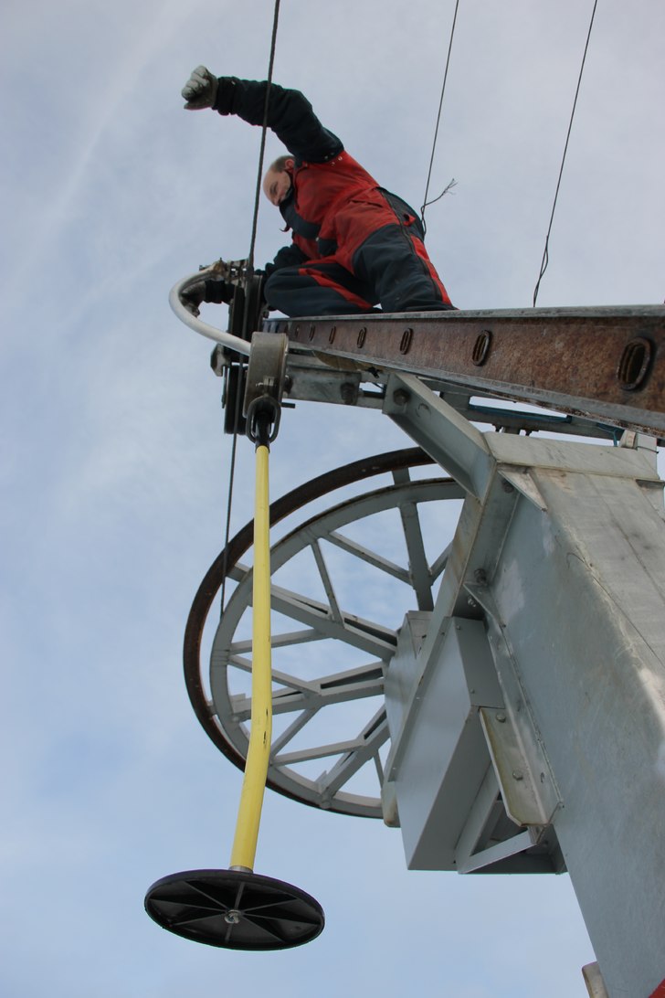 Vi gjør klart til sesongåpning
Ole Ivar og reste.