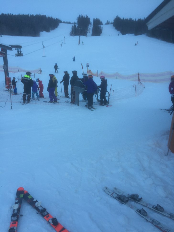 Flott dag i dag  - 7 grader
Veldig fine forhold b�.