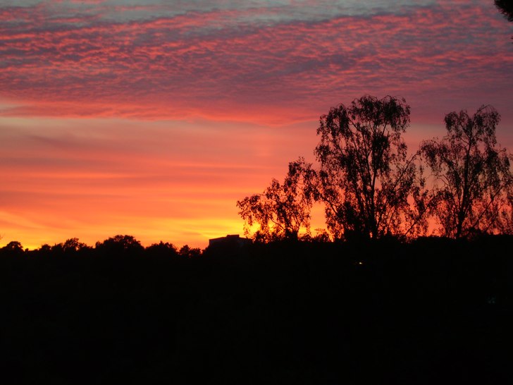 bilden är tagen ifrån taket av mitt hus.. Foto: jesper fjälling. Åkare: måln.