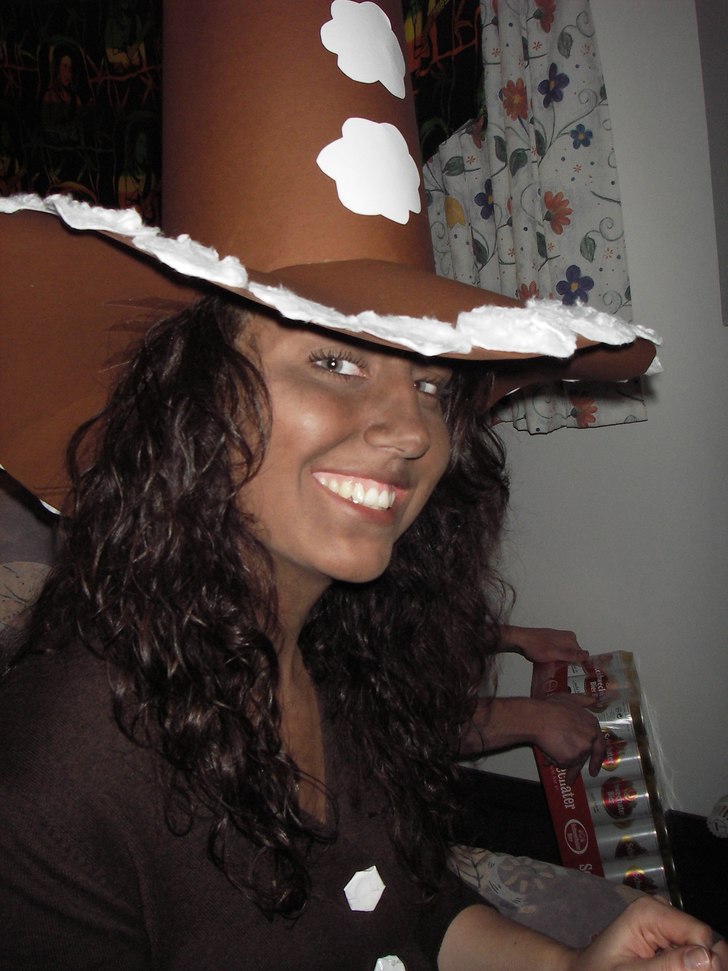 Tema fest... lucia party med "Häggis". Foto: Ylva.