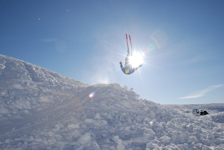 Front Flip. Åkare: Andreas Rylander.