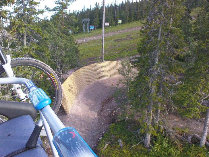 Wallriden i Lindvallen på sommaren, var tvungen o. Foto: Andreas Håkansson.