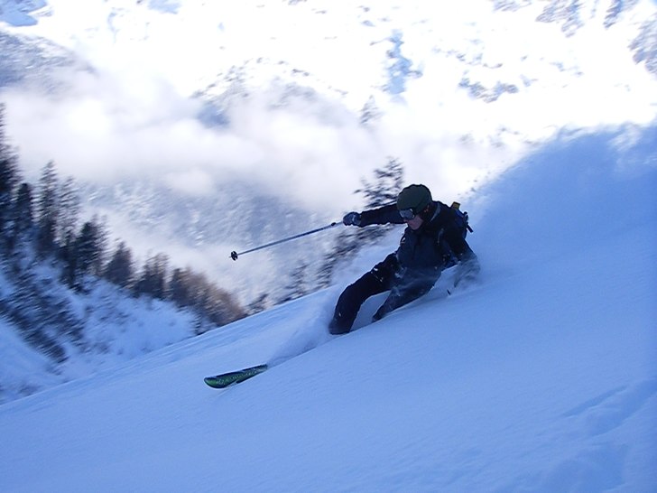 Pow pow. Foto: Jan. Åkare: Micke.