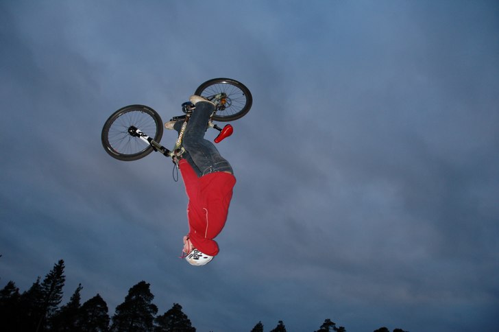 Flip. Foto: Petter Larsson. Åkare: Pär Berglund.