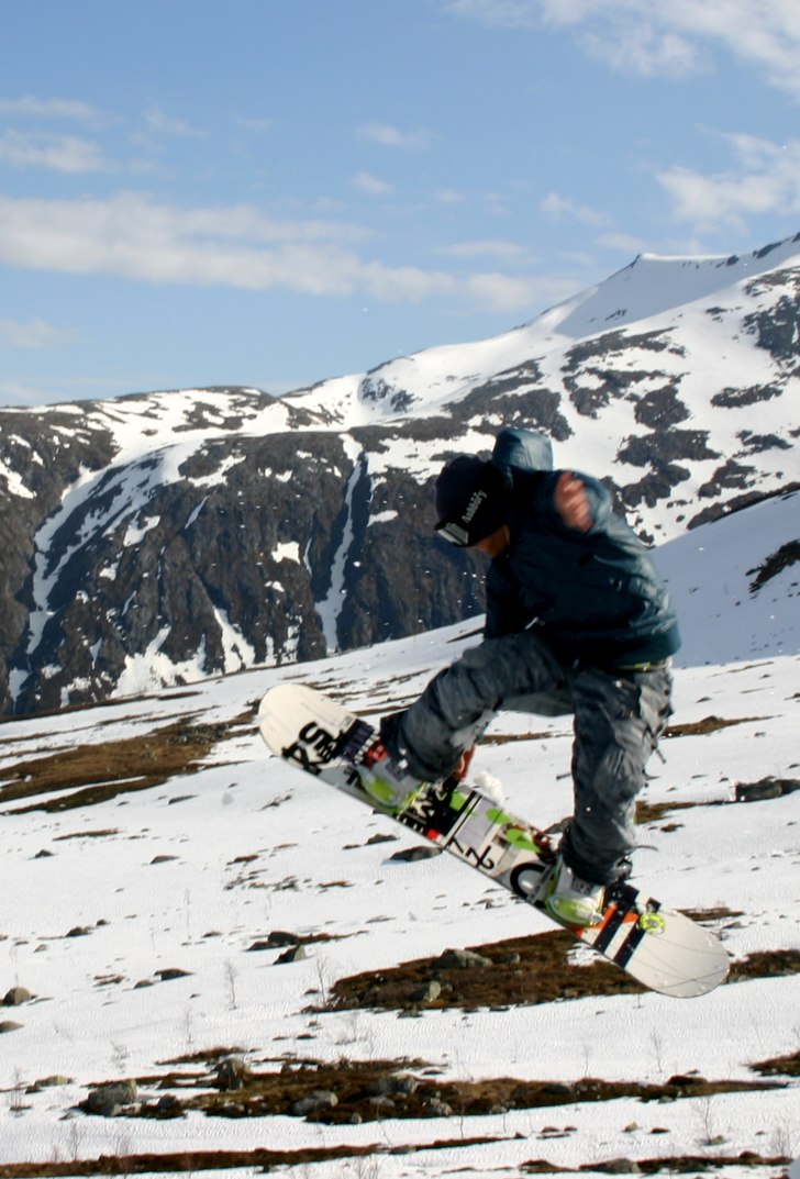 pop'n and spining all afternoon off our road-. Foto: jurgen Haider. Åkare: brian Wolfe.