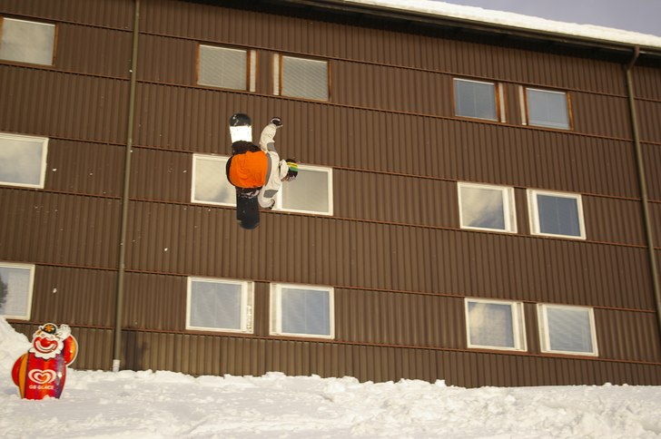 Vårvinter '08. Foto: Emanuel Edman. Åkare: Petter Löfgren.