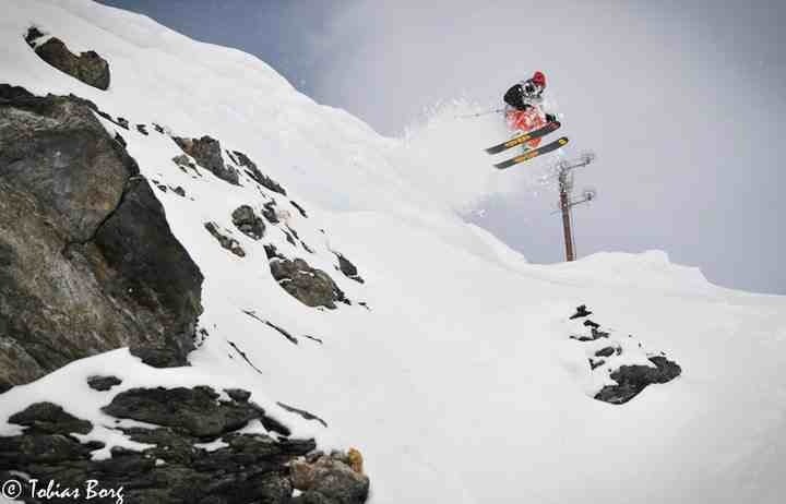 Gott med snö. Foto: Tobias Borg. Åkare: JA.