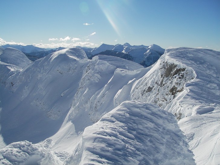 Bild tagen från "Polar Peak" med ". Foto: Markus Fredlander.