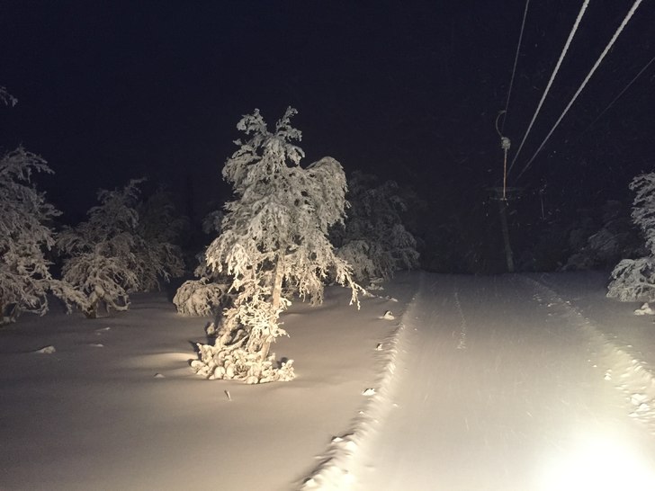 Masse pudder og ny preppet løyper i dag. 2 heiser.